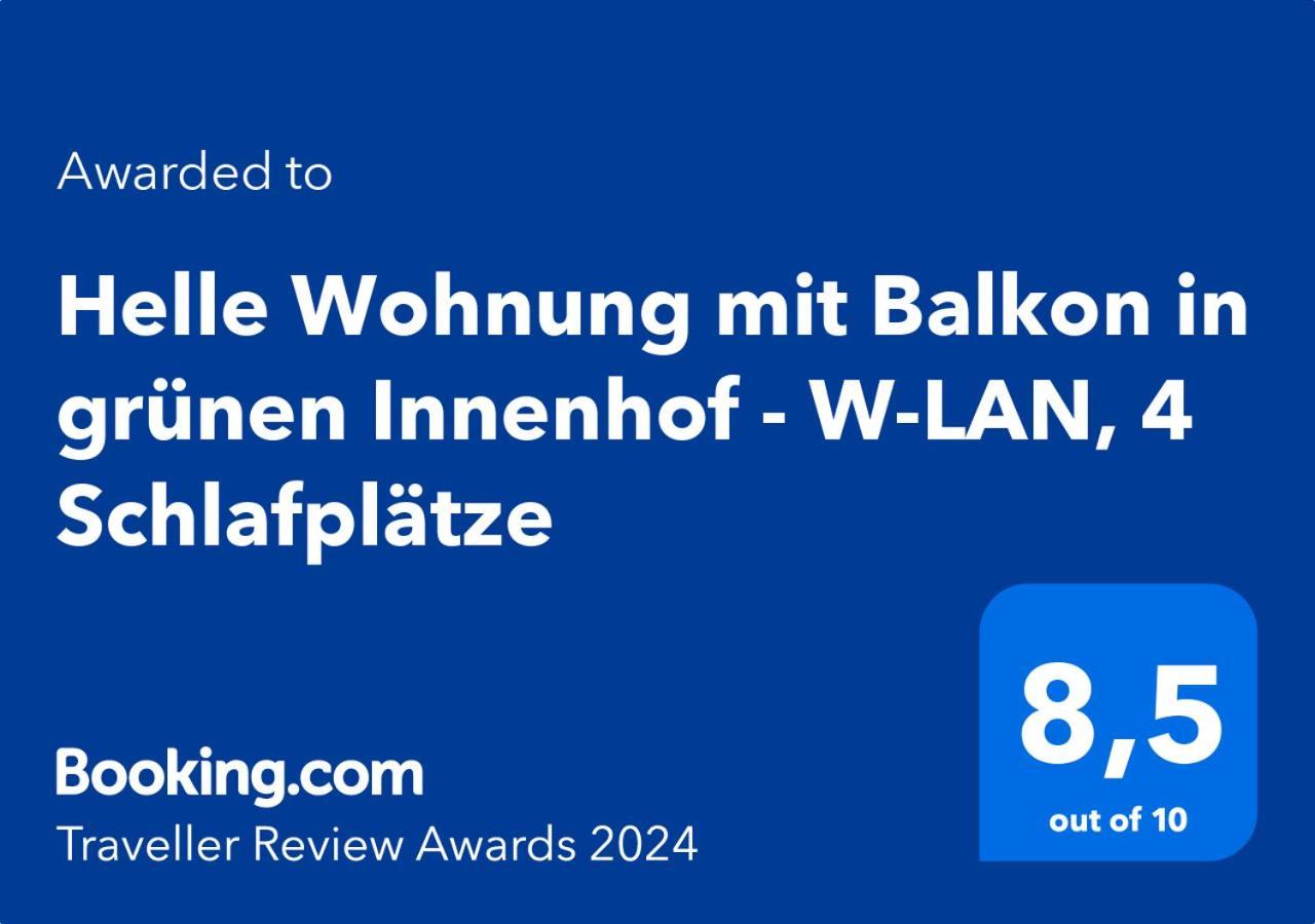 Helle Wohnung Mit Balkon In Grunen Innenhof - W-Lan, 4 Schlafplatze Magdeburg Luaran gambar